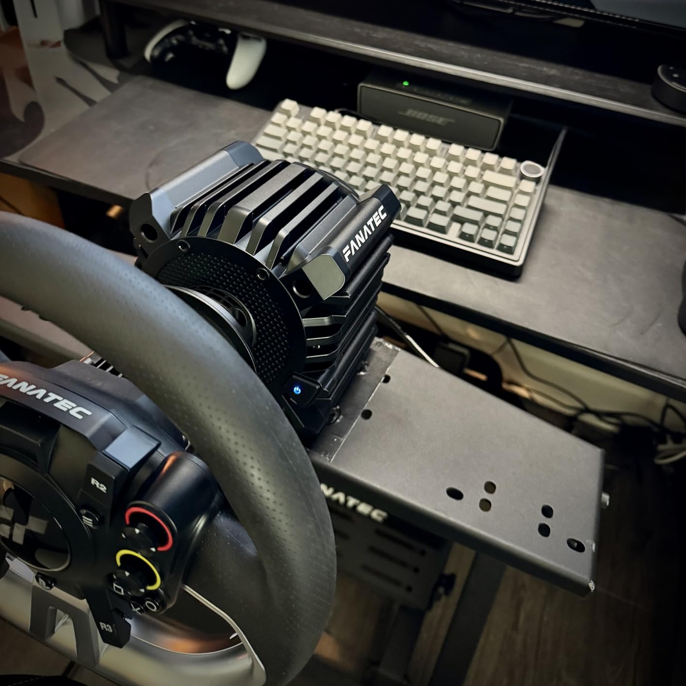 Fanatec Gran Turismo DD Pro PlayStation Sim Racing Steering Wheel, Base and Pedals - 5 Nm FluxBarrier Direct Drive, 2-Pedal Set customer photo 1