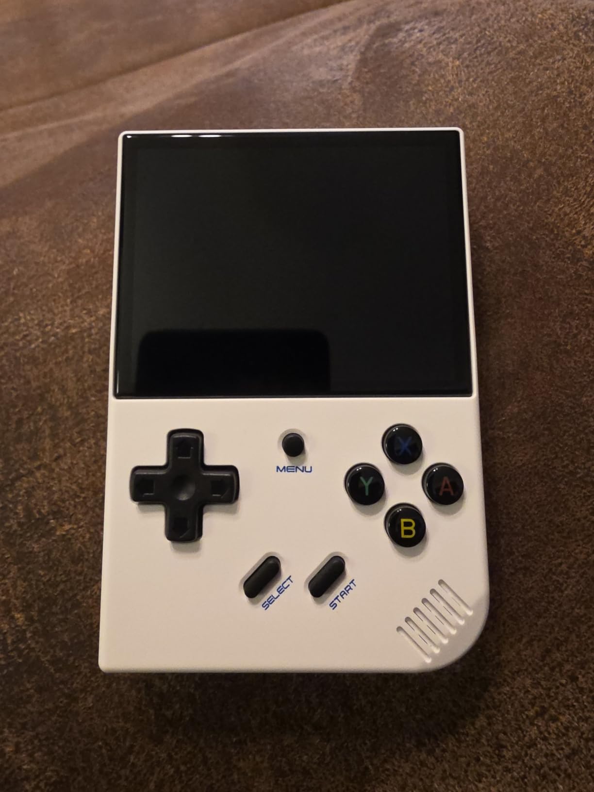RG35XX 2024 Retro Gaming Consoles with 64GB Card rg35xx Handheld Game Console 3.5 inch IPS Screen Linux System Classic Emulator Hand Held Gaming Console Support HDMI TV Output Gray customer photo 2