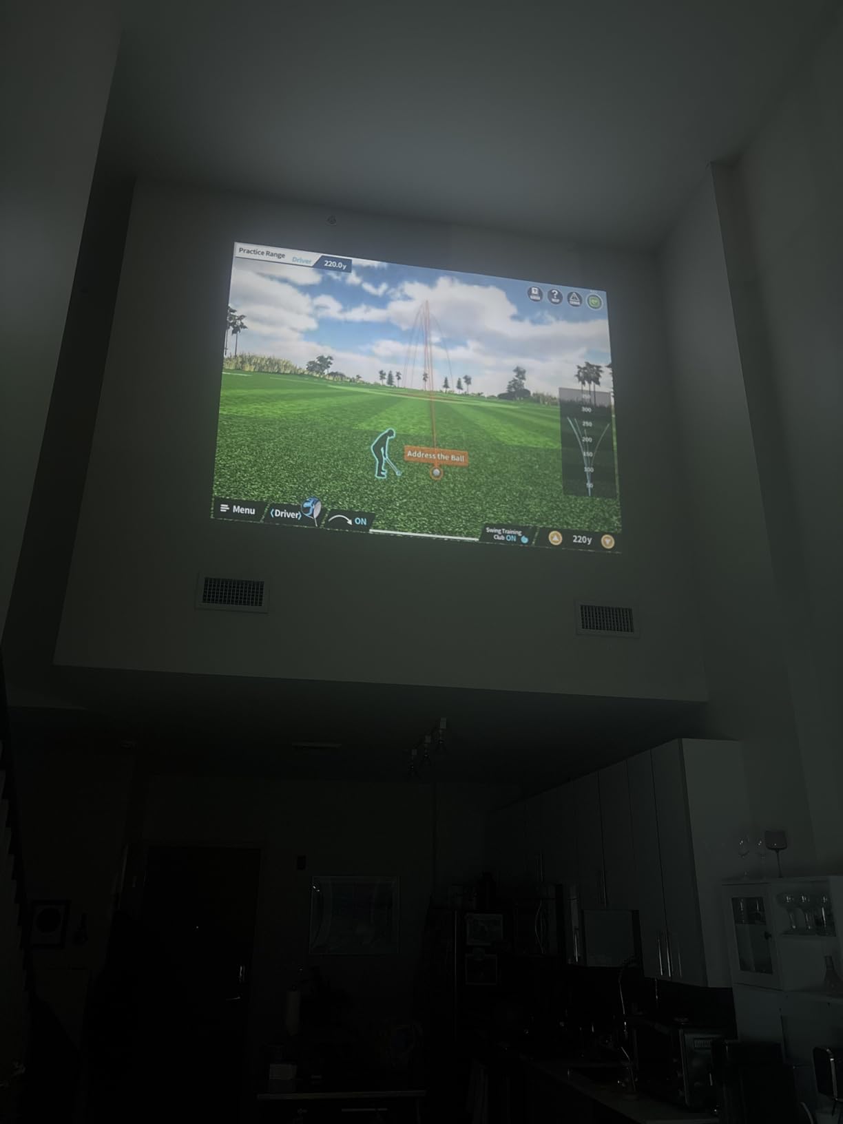 Home Golf Simulator, Motion Sensor & 3D Analysis for Practice & Fun | Interactive Golf game with Motion Sensor & Swing Stick, Indoor & Outdoor, 38,000+ Courses, Mobile & E6 Connect (23.6