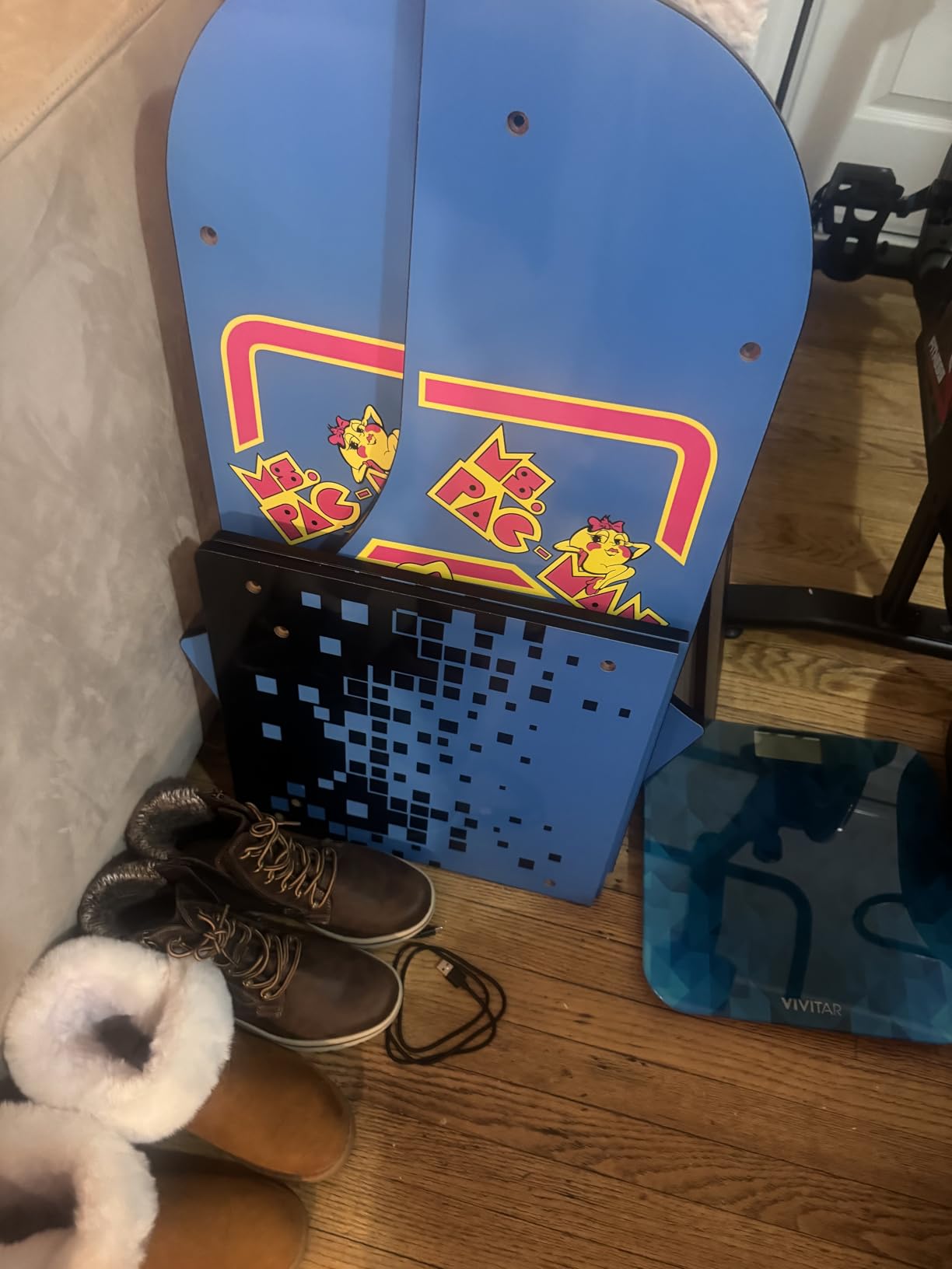 Arcade1Up Ms. Pac-Man Classic SE Arcade Machine, 13 Classic Games | 4 Feet Tall with 15.6-Inch IPS Color Monitor, Dual Speakers and Wi-Fi Leaderboards customer photo 1