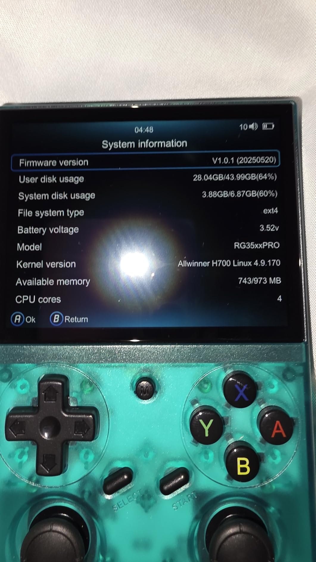 Anbernic RG35XX Pro Retro Handheld Game Console, RG 35XXPro Support HDMI TV Output 5G WiFi Bluetooth 4.2, 3.5 Inch IPS Screen Linux System Preloaded 4353 Games 3200mAh Battery (Black) customer photo 1