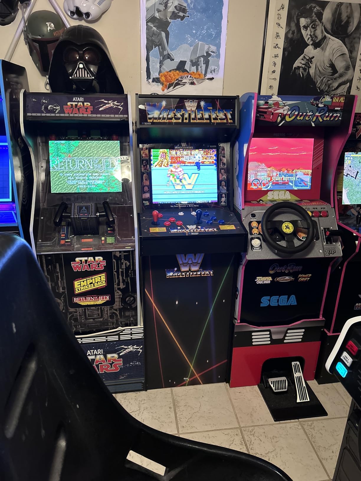 ARCADE CLASSICS Atari Star Wars Ultra Series Free Standing Electronic Game w/ 17