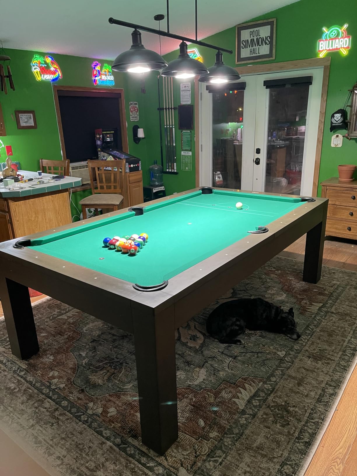 Legacy - Baylor II Slate Pool Table W/Premium Billiards Accessories (7FT and 8FT, Shade Finish) customer photo 1