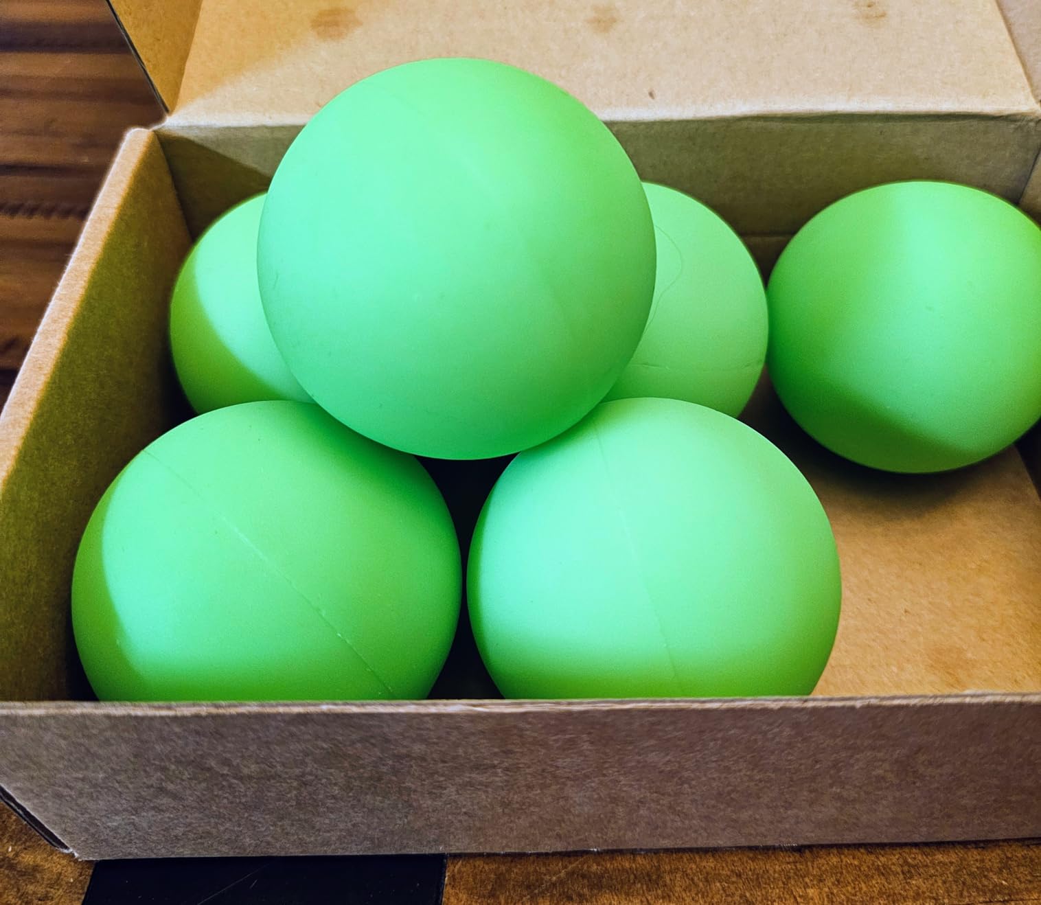 Jenaai 6 Pack Arcade Ball Roll and Score Replacement Balls 2.48 Inch for Family Recreation Rooms, Ladder Toss, Outdoor Yard Replacement Balls for Arcade Ball Toss, Home Recreation Game customer photo 2