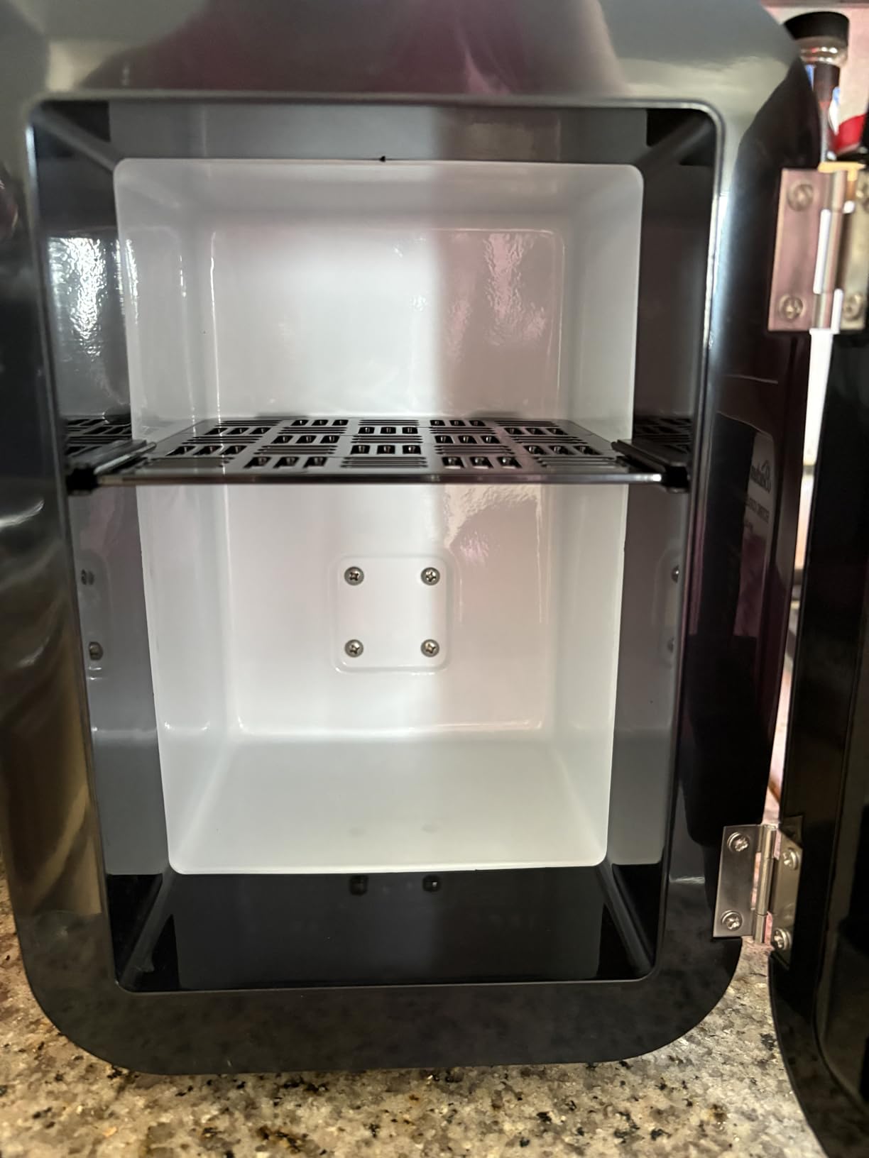 BEICHEN Mini Fridge, 4L/6 Can Small fridge with Dimmable Gaming Light | Cooler and Warmer for Bedroom, Office and Dorm, Dual 12V AC/DC for Drink, Cosmetic and Food, Ultra-quiet, Lightweight customer photo 2