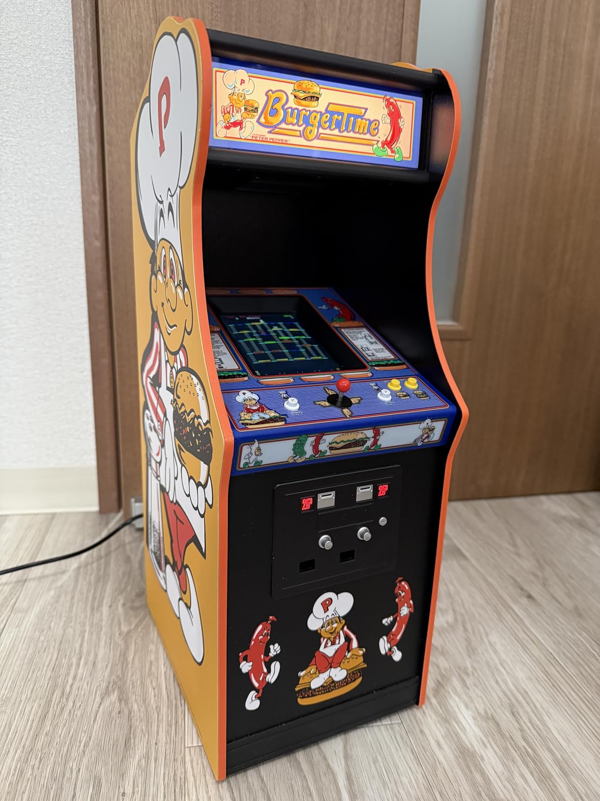 Quarter Arcades Lunar Lander 1/4 Scale Mini Arcade | Authentic wooden cabinet, Original ROM, Thrust lever, USB-C power, Exclusive poster customer photo 2