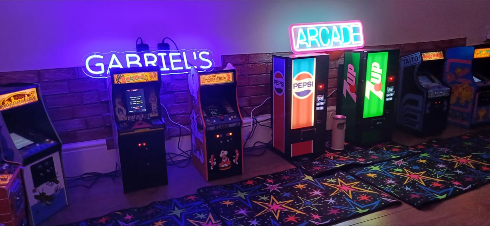 Quarter Arcades Bad Dudes Vs. DragonNinja 1/4 Scale Mini Arcade | Authentic wooden cabinet, Original ROM, USB-C power, Illuminated marquee, Exclusive poster customer photo 1