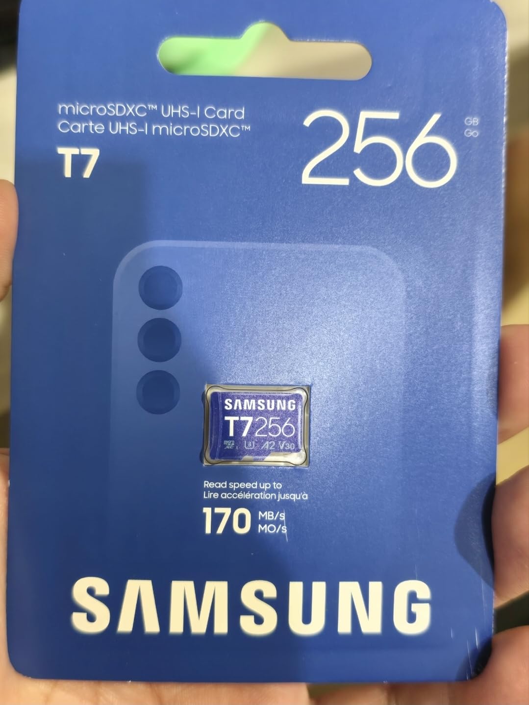 Samsung microSDXC T7 128GB, Transfer Speeds Up to 170 MB/s for Casual Gamers and Everyday Users customer photo 2