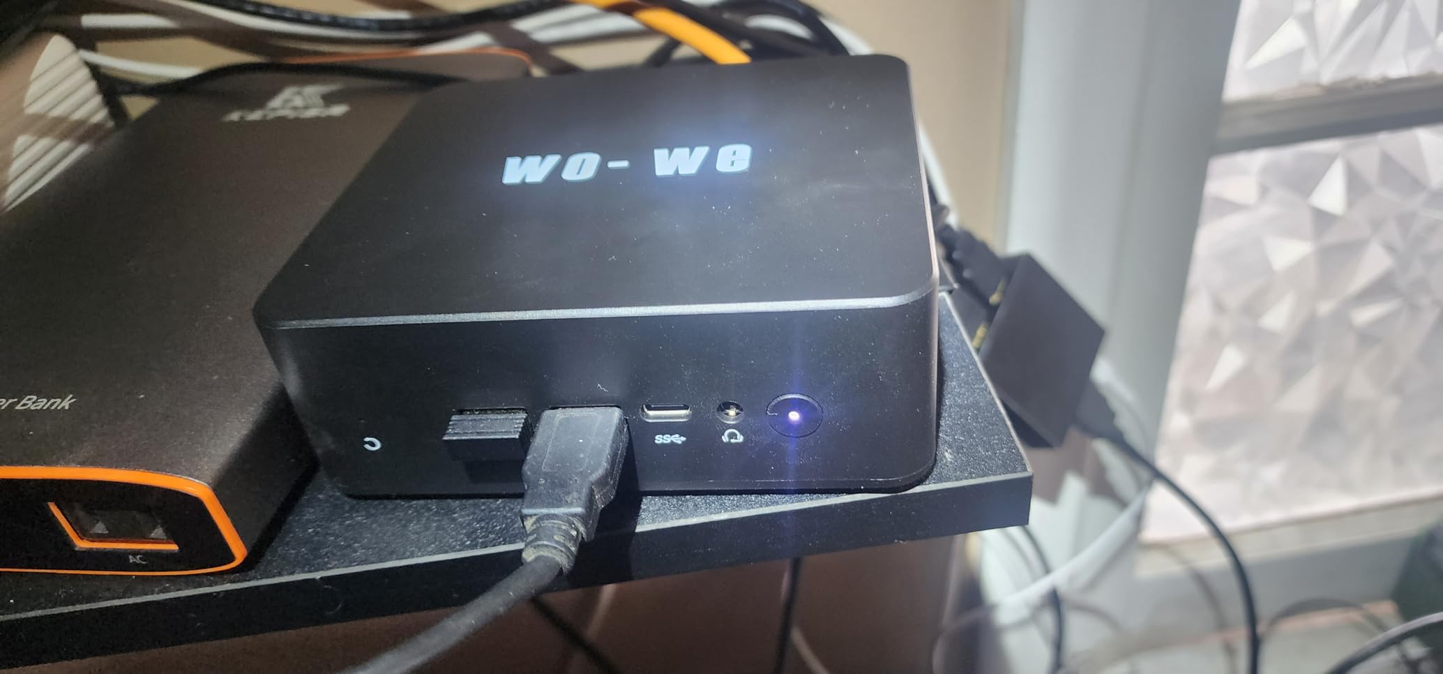 wo-we Mini PC AMD Ryzen 5 3500U, 8GB DDR4 RAM 256GB NVMe SSD | Mini Gaming PC Beats 4300U/N150, Max 3.7GHz,USB-C,Triple 4K Displays,Support 2.5''SSD,WiFi5 BT5.0 for Home Office Education customer photo 2