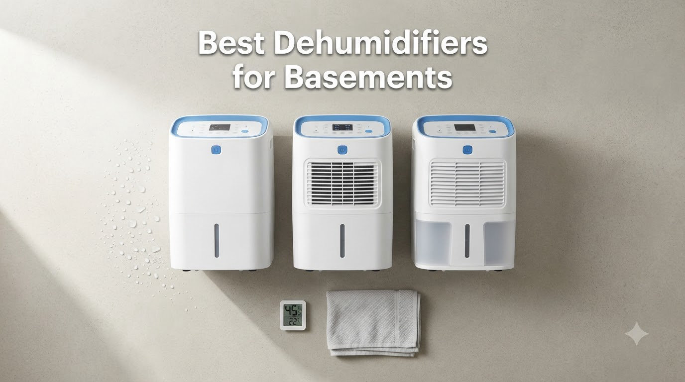 Best Dehumidifiers for Basements