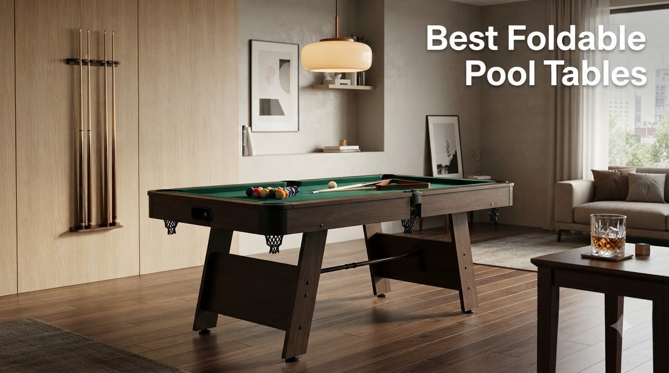 Best Foldable Pool Tables