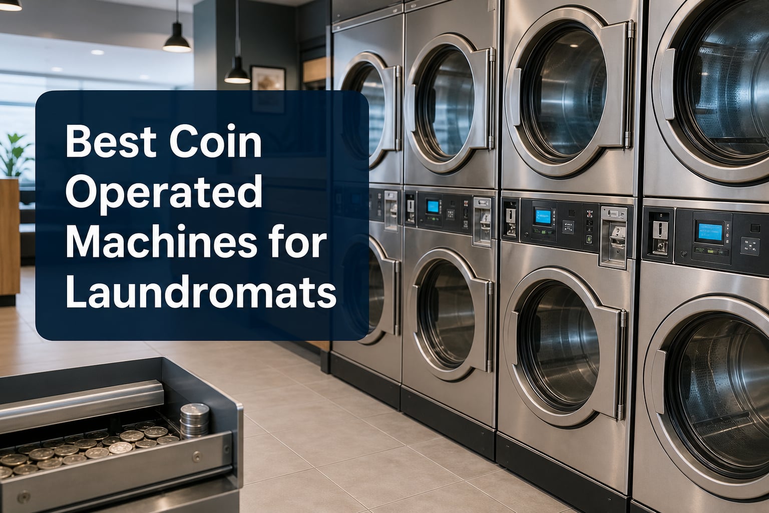 Best Coin Operated Machines for Laundromats