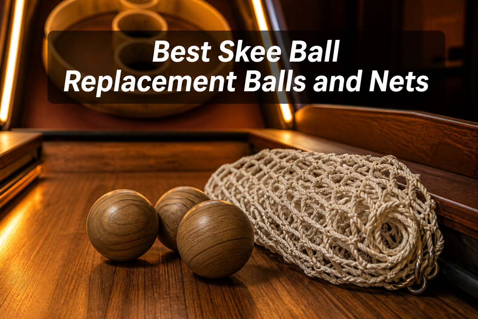 Best Skee Ball Replacement Balls and Nets