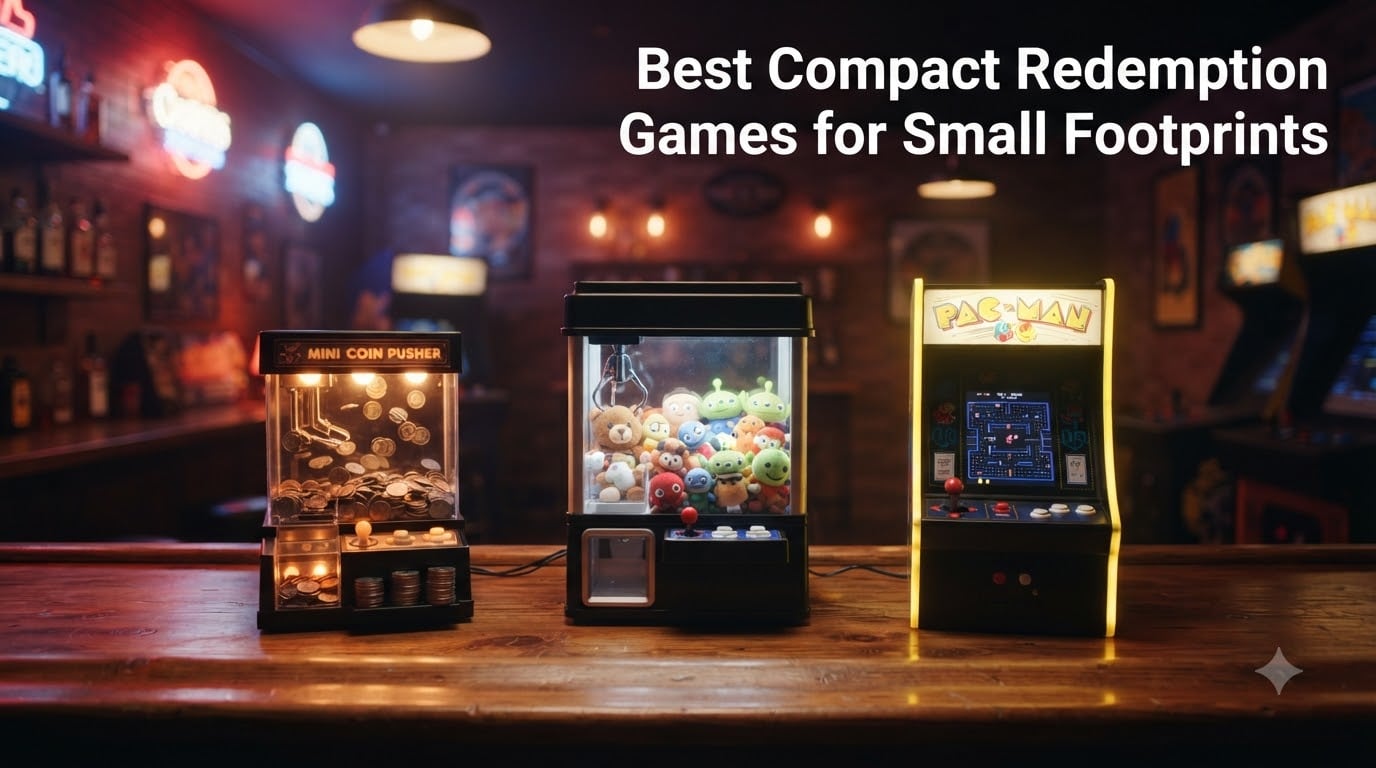 Best Compact Redemption Games for Small Footprints