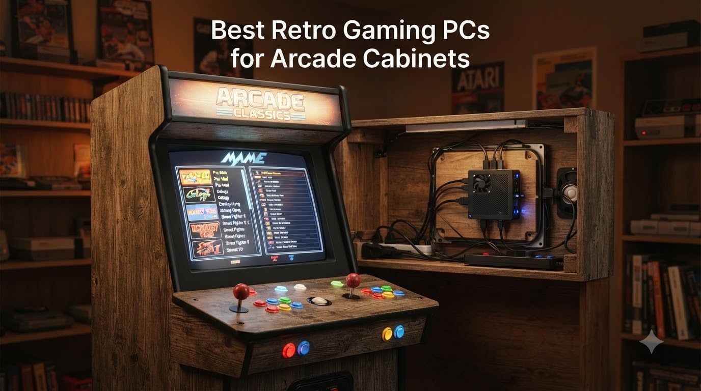 Best Retro Gaming PCs for Arcade Cabinets