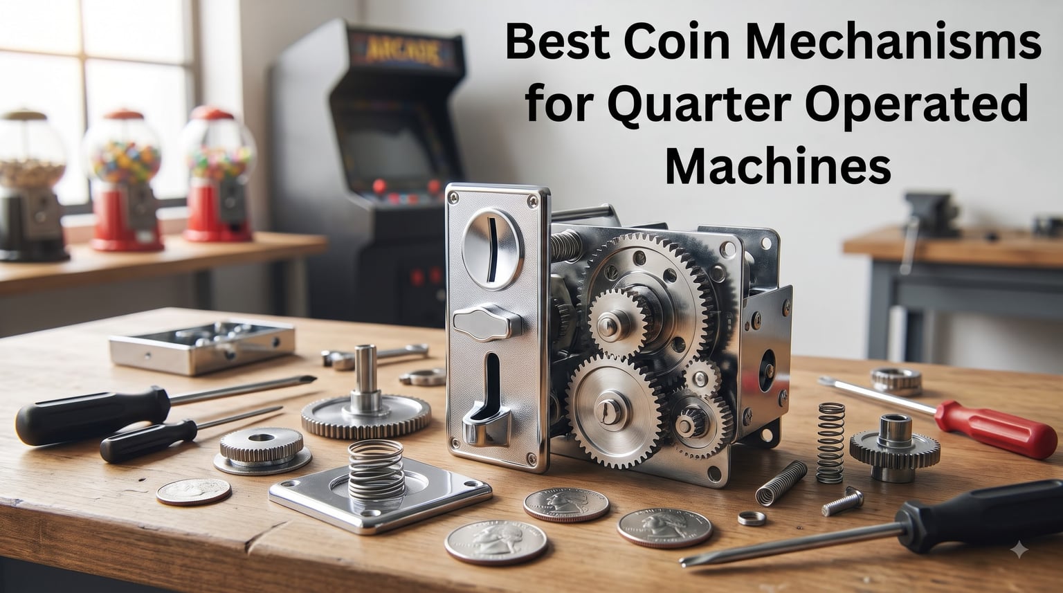 Best Coin Mechanisms for Quarter Operated Machines