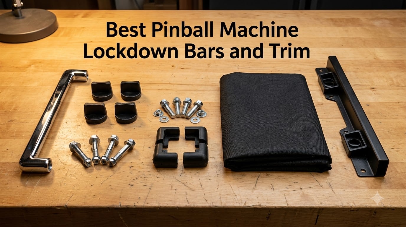 Best Pinball Machine Lockdown Bars and Trim