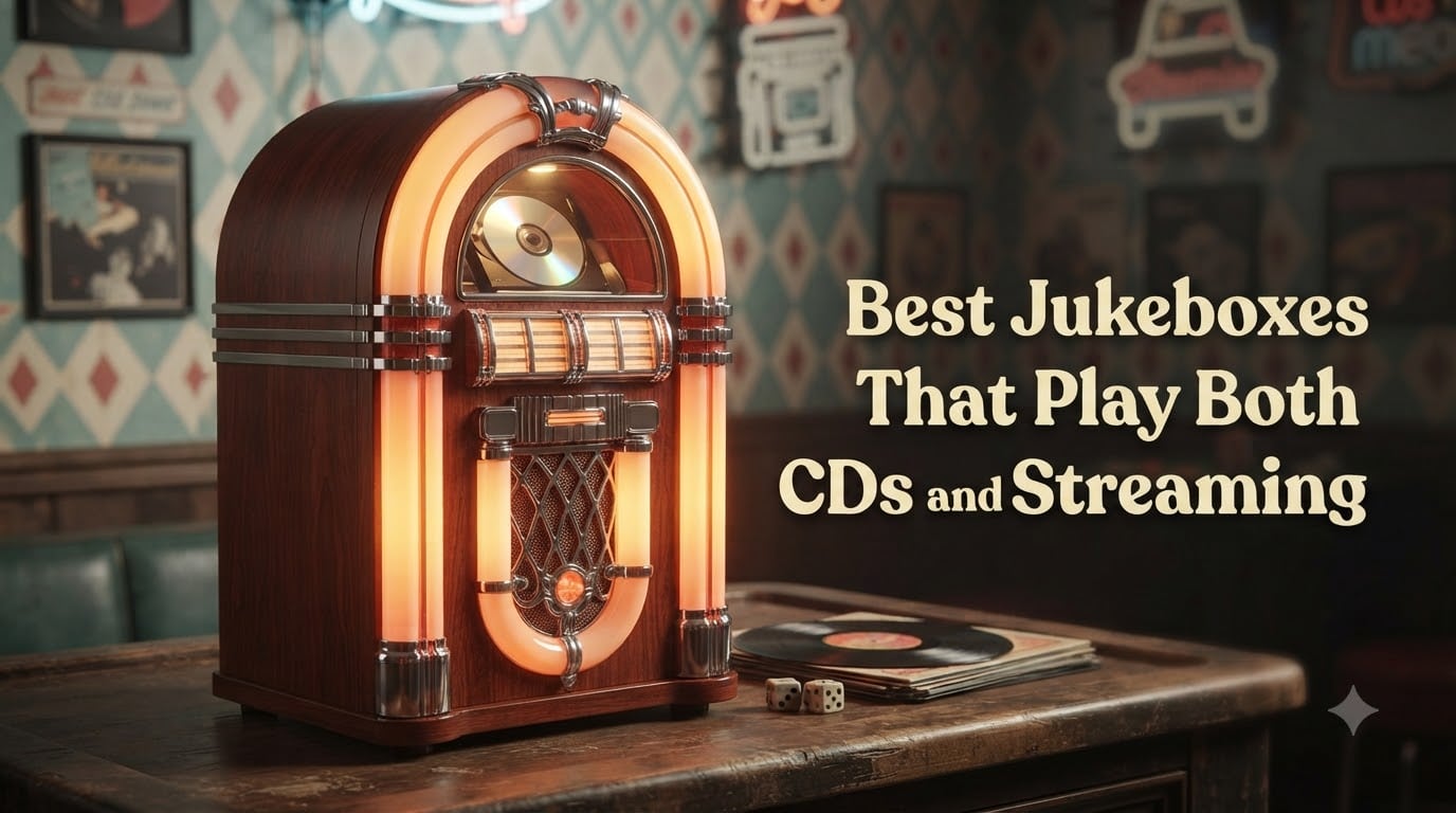 Best Jukeboxes That Play Both CDs and Streaming
