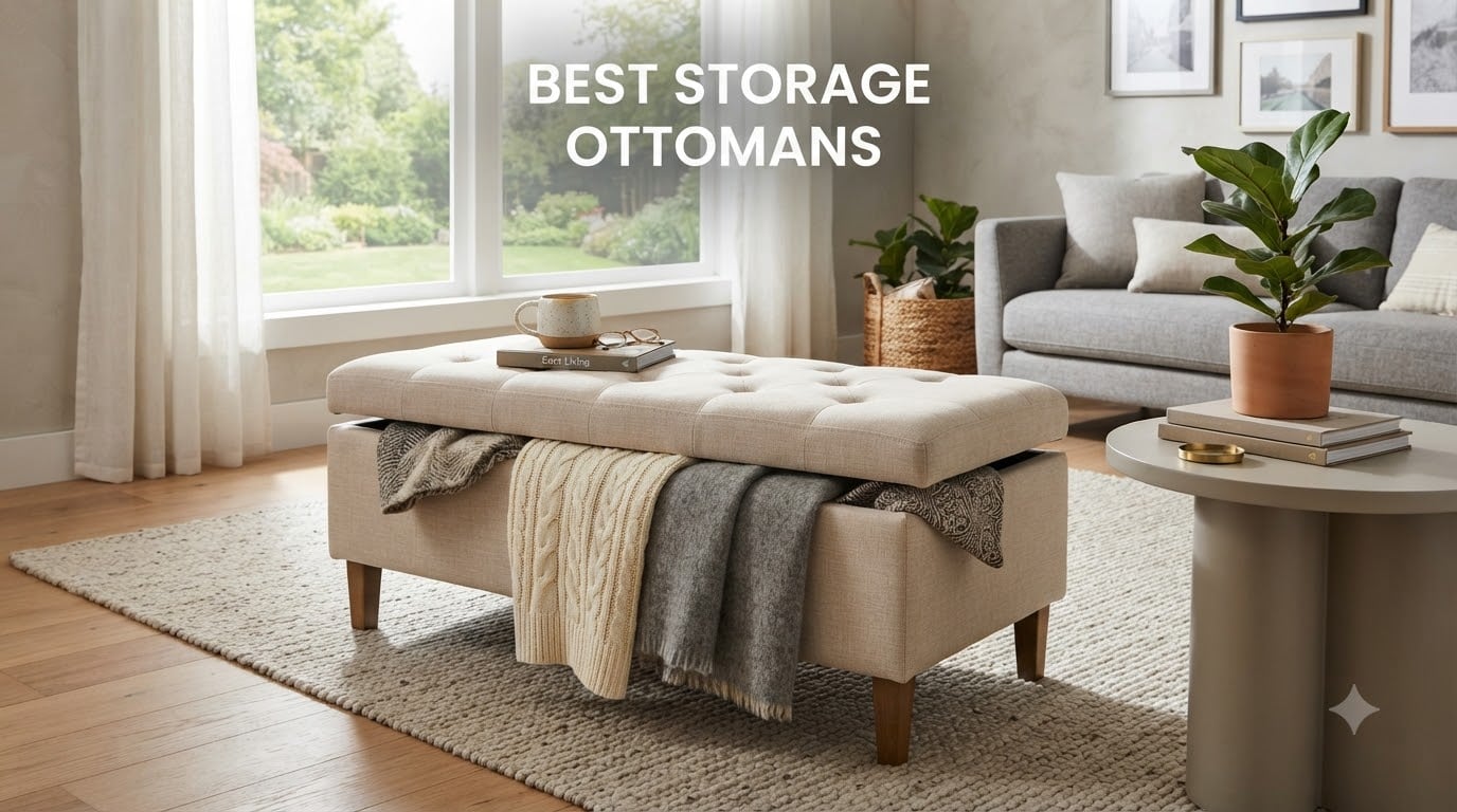 Best Storage Ottomans