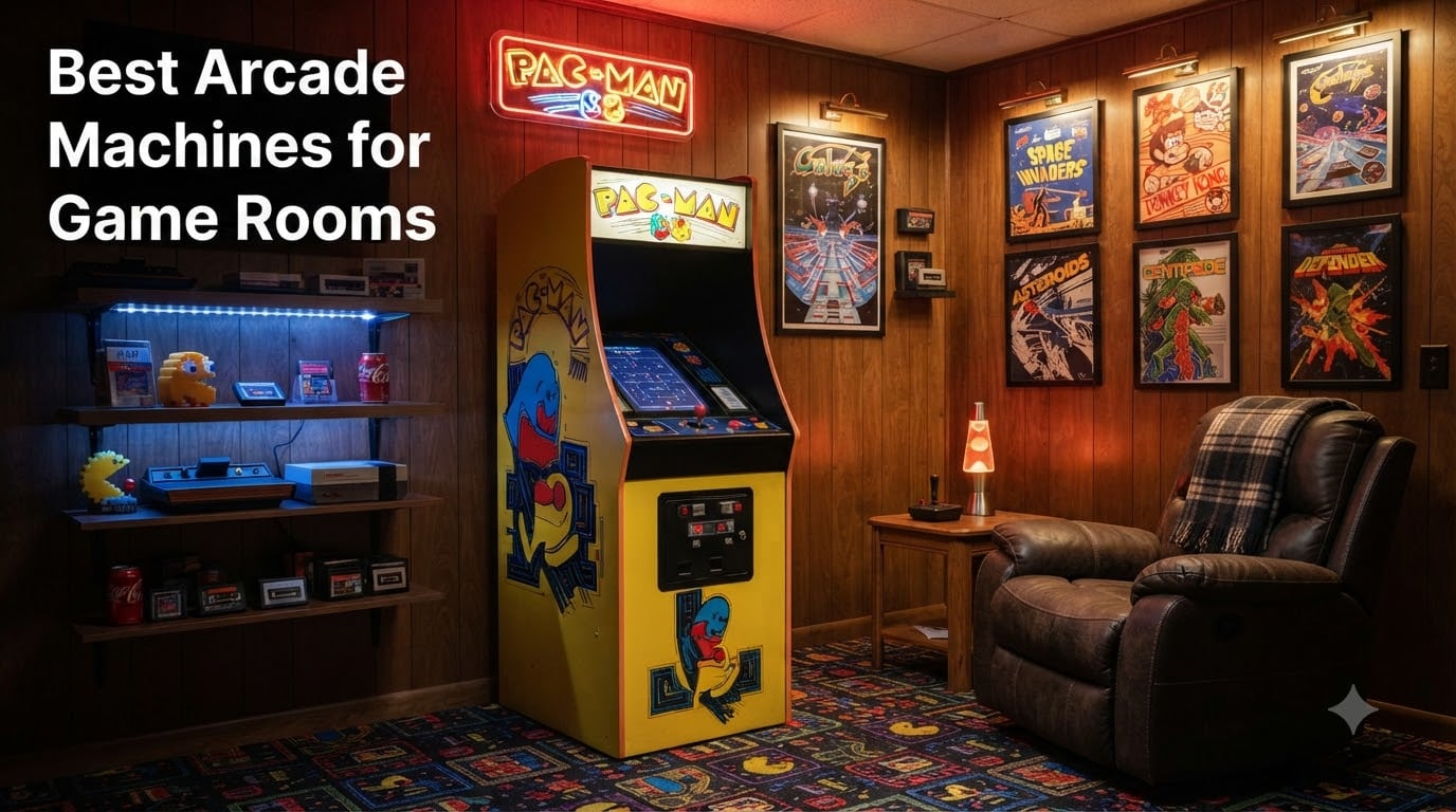 Best Arcade Machines for Game Rooms