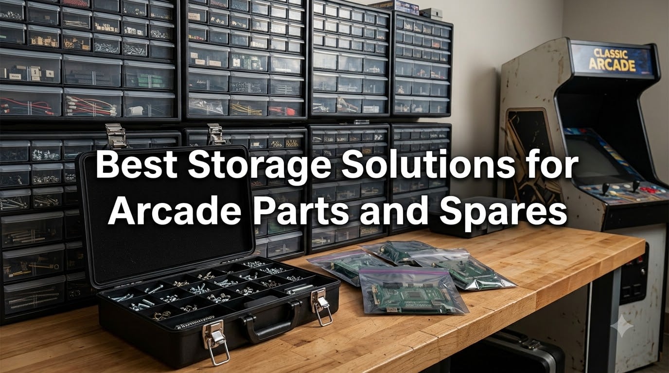 Best Storage Solutions for Arcade Parts and Spares