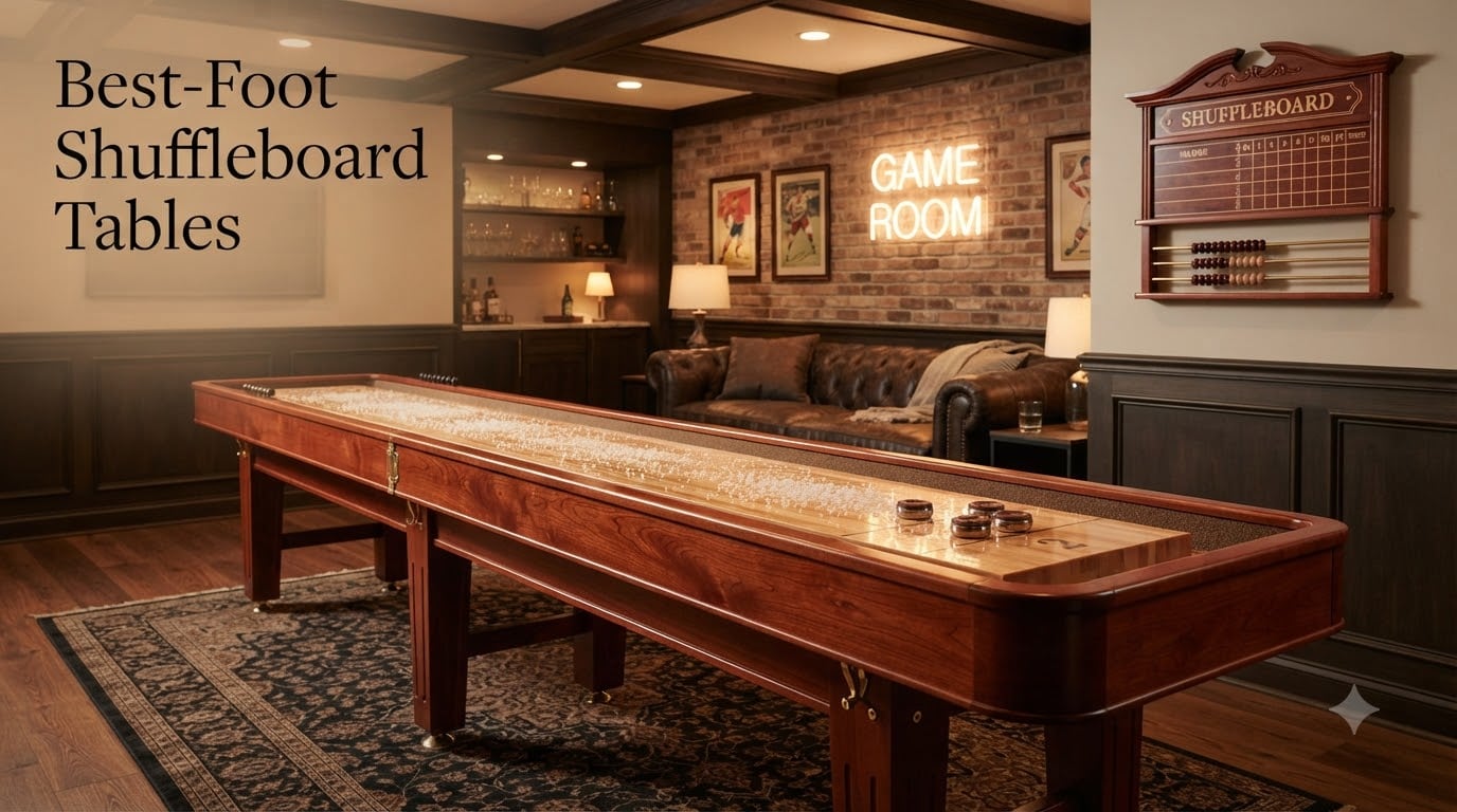 Best 12-Foot Shuffleboard Tables