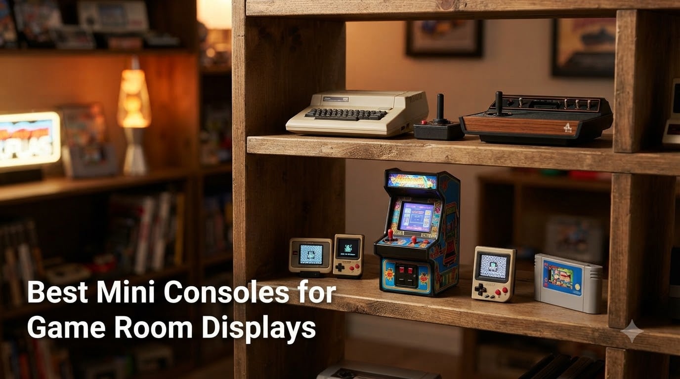 Best Mini Consoles for Game Room Displays