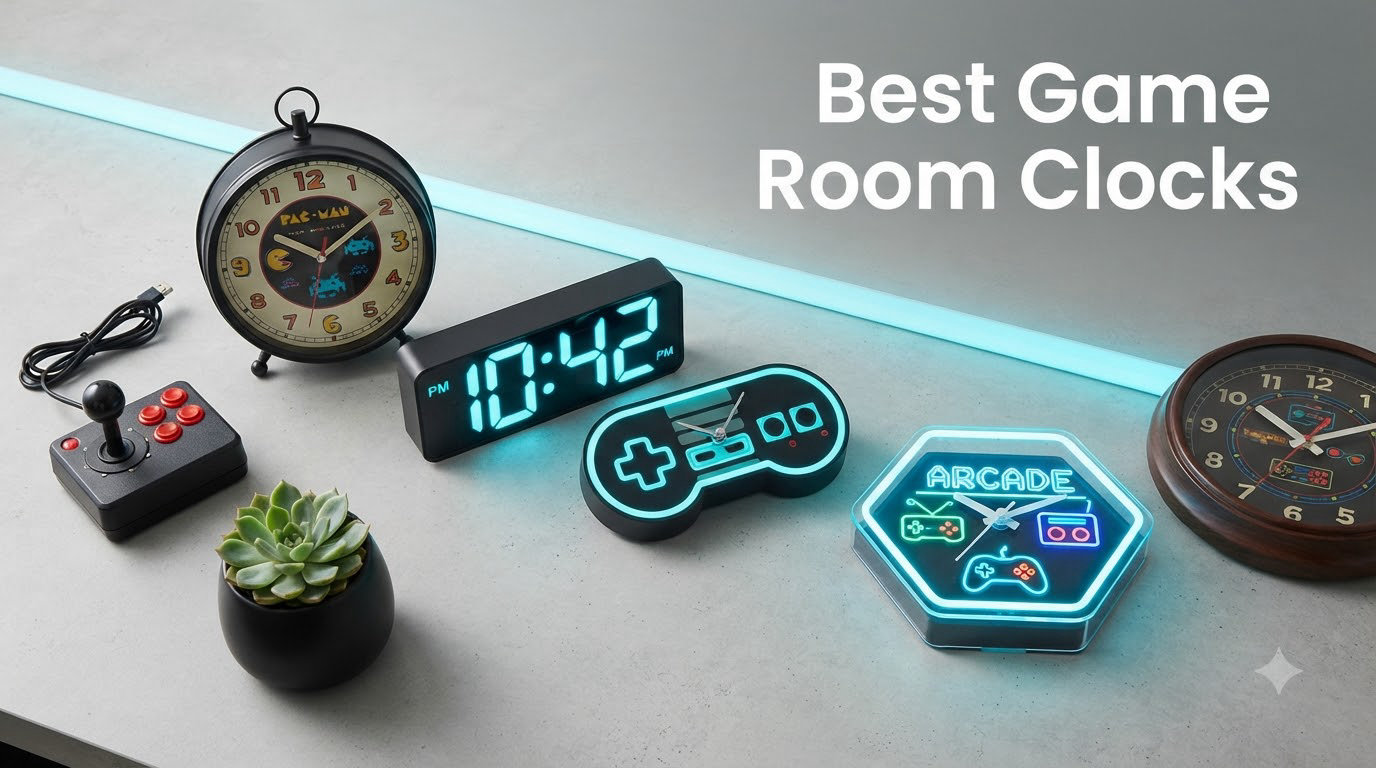 Best Game Room Clocks