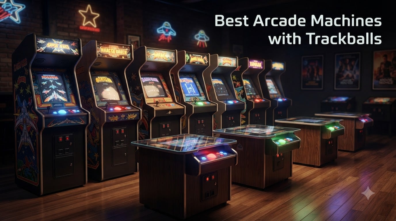 Best Arcade Machines with Trackballs