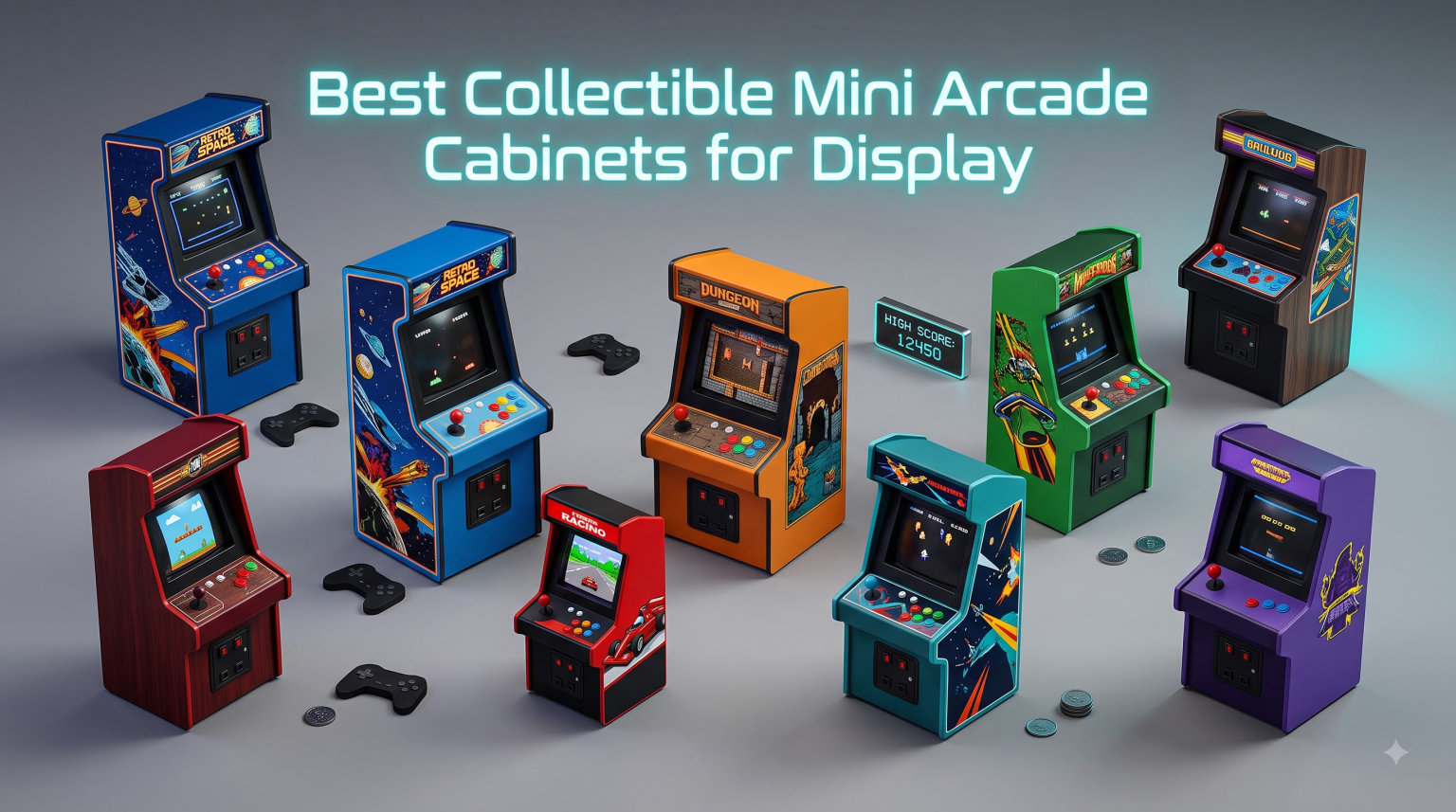 Best Collectible Mini Arcade Cabinets for Display