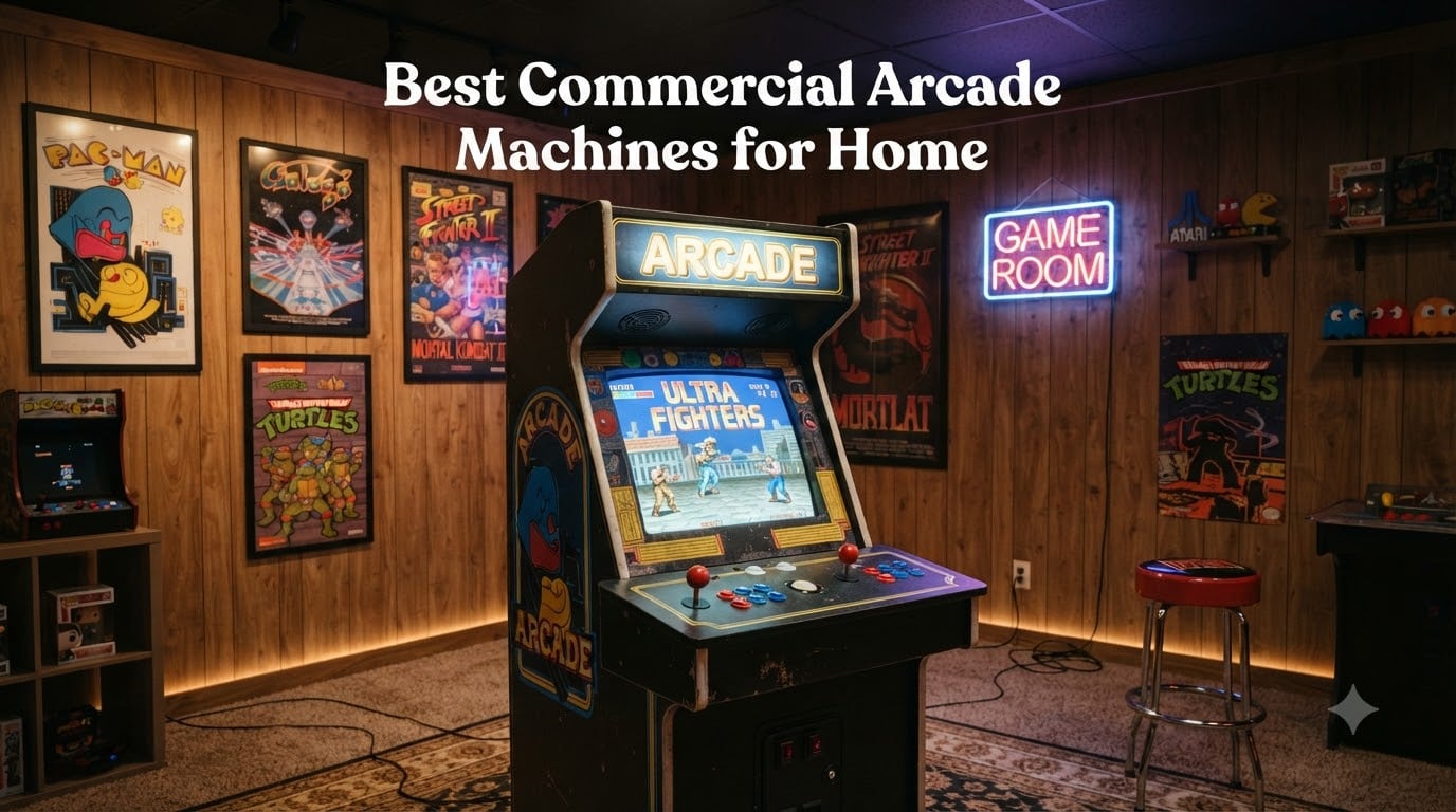 Best Commercial Arcade Machines for Home