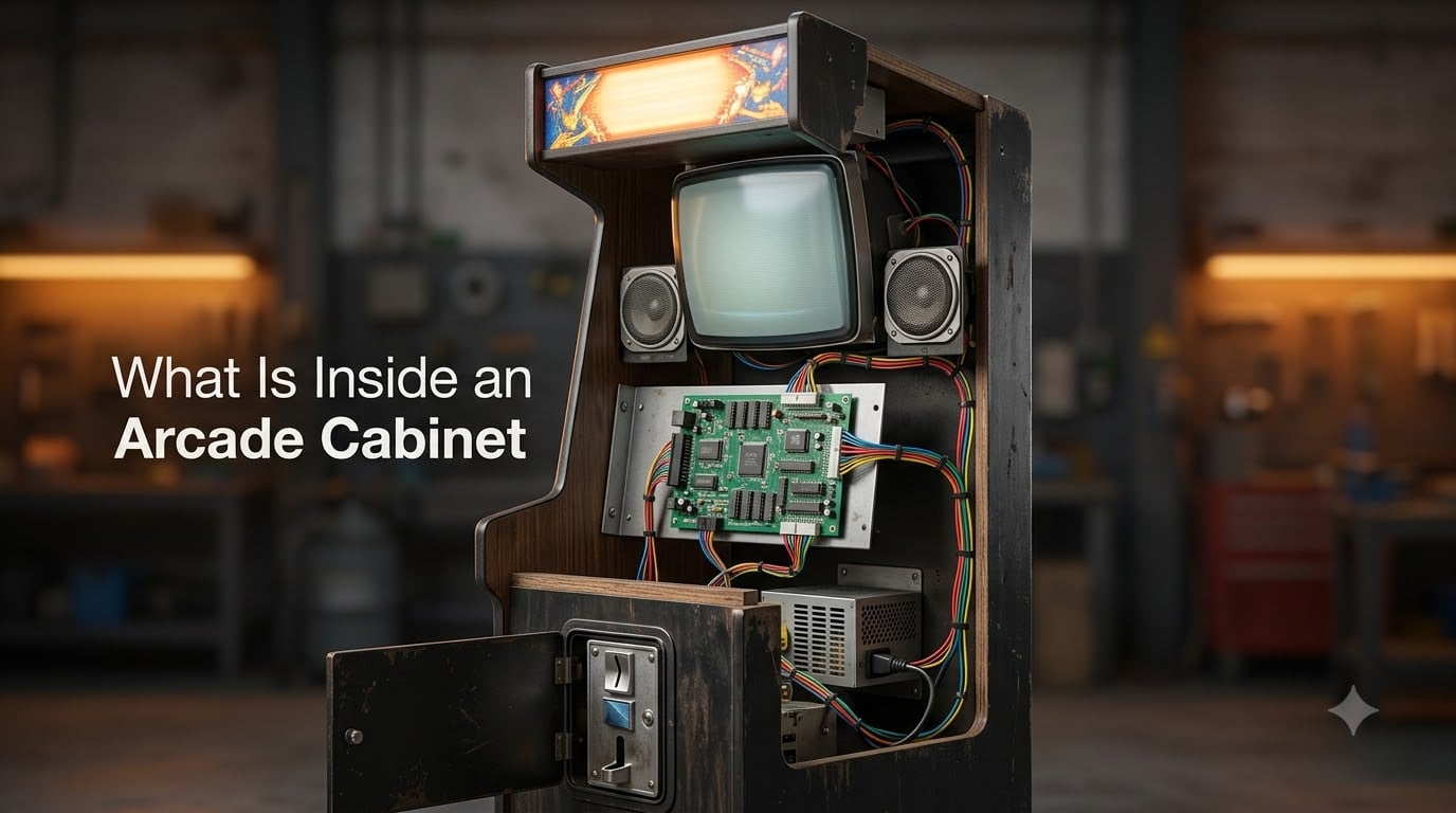 What Is Inside an Arcade Cabinet