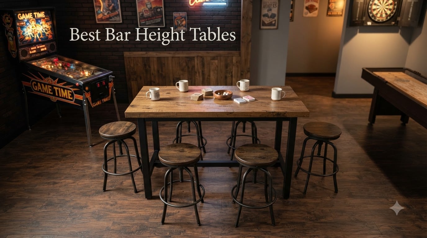 Best Bar Height Tables
