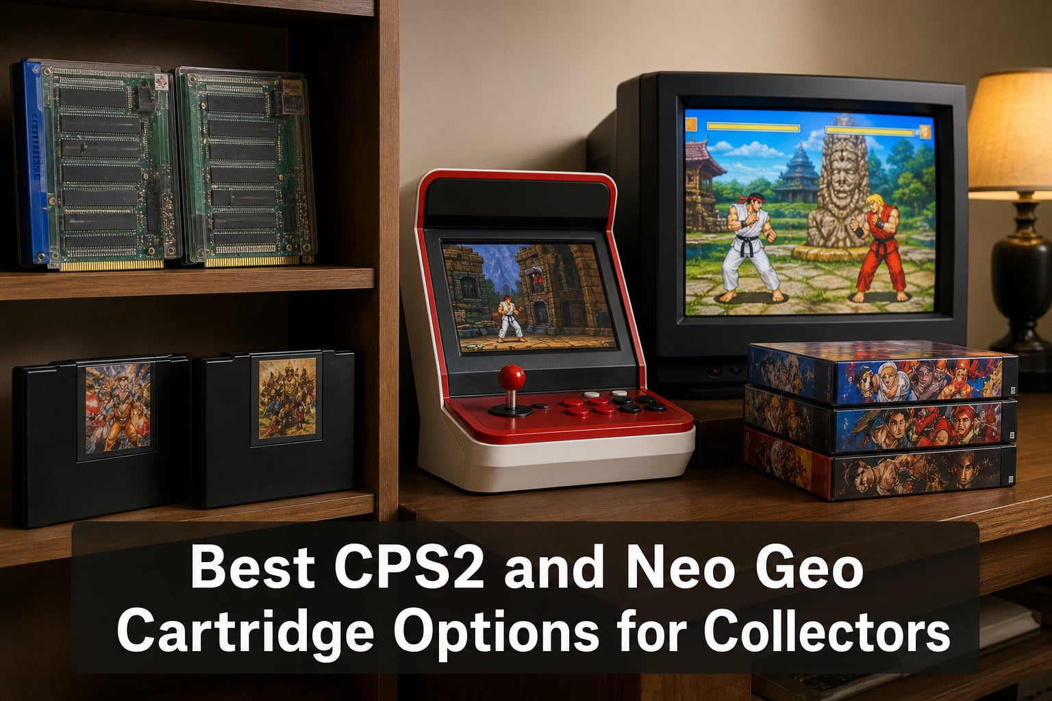 Best CPS2 and Neo Geo Cartridge Options for Collectors