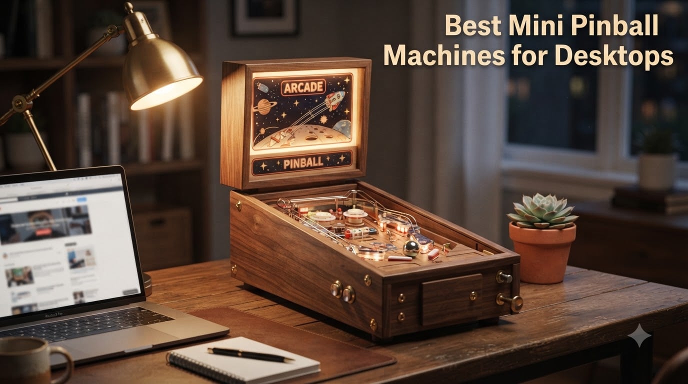 Best Mini Pinball Machines for Desktops