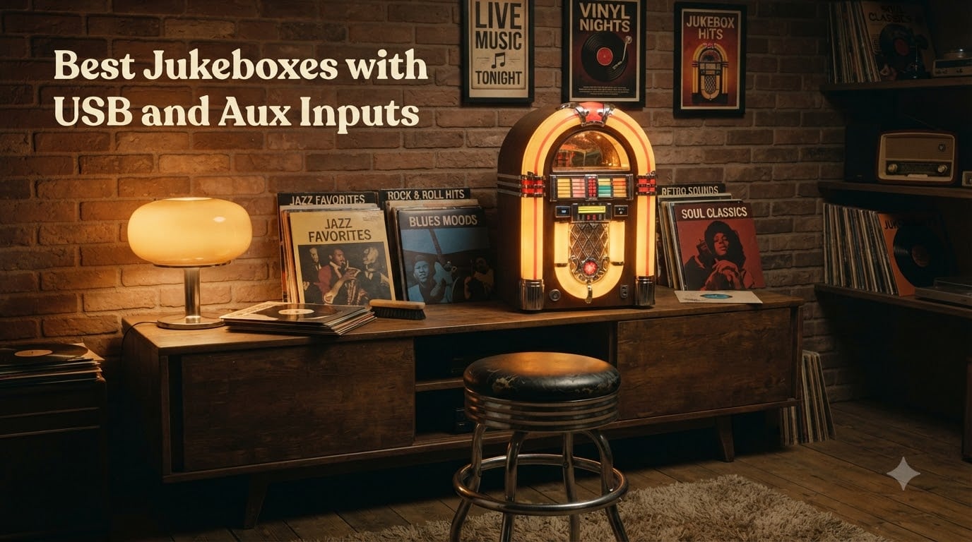 Best Jukeboxes with USB and Aux Inputs