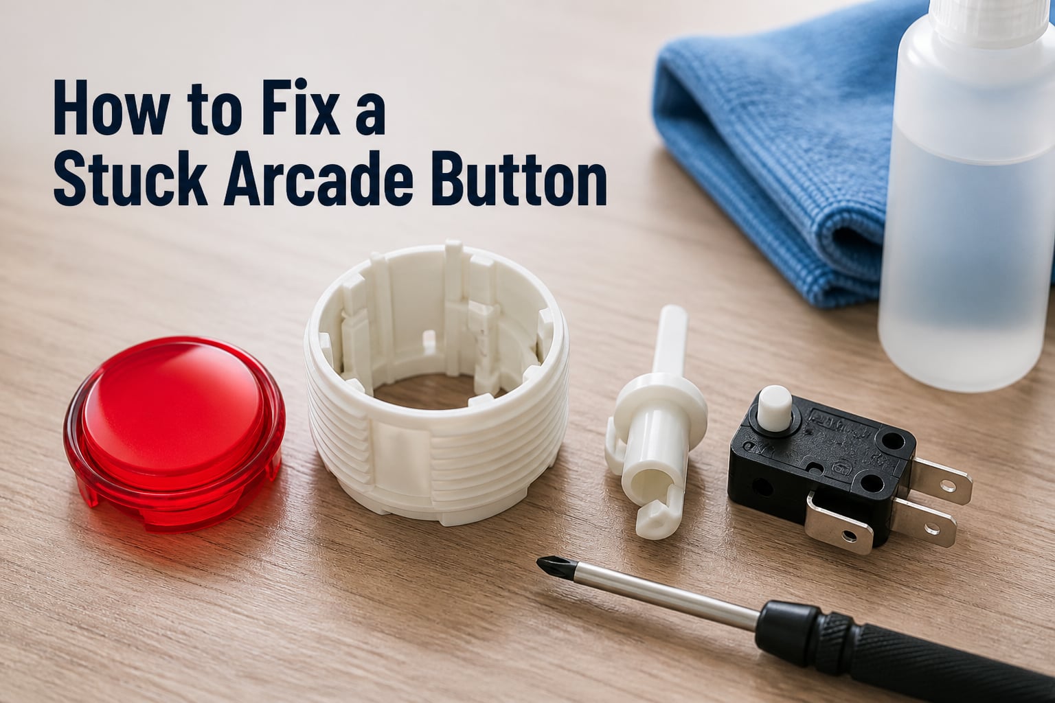 How to Fix a Stuck Arcade Button
