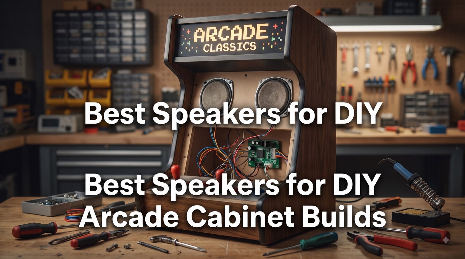 Best Speakers for DIY Arcade Cabinet Builds