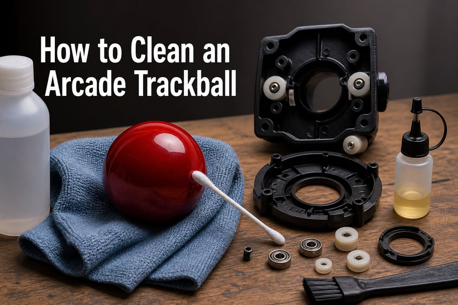 How to Clean an Arcade Trackball