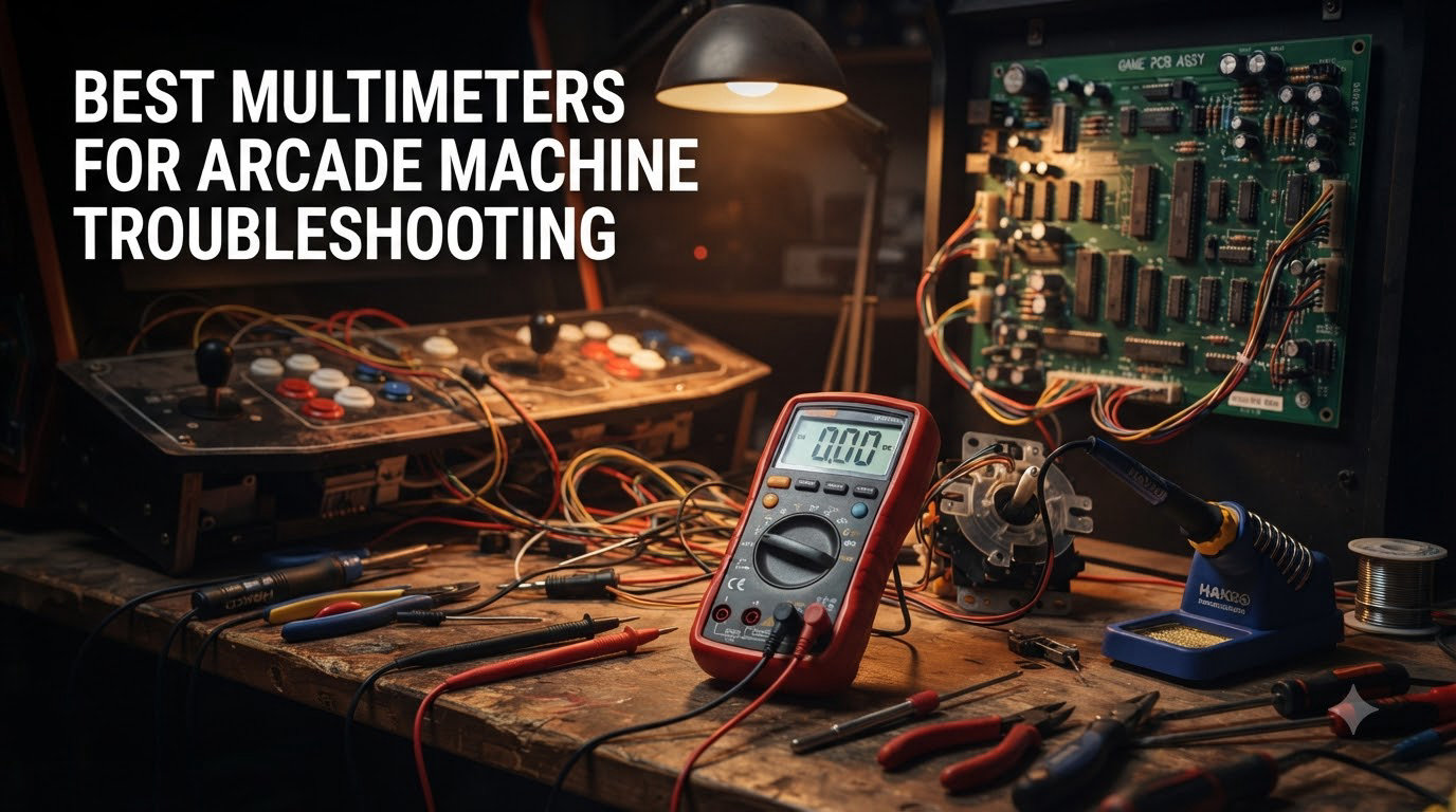 Best Multimeters for Arcade Machine Troubleshooting