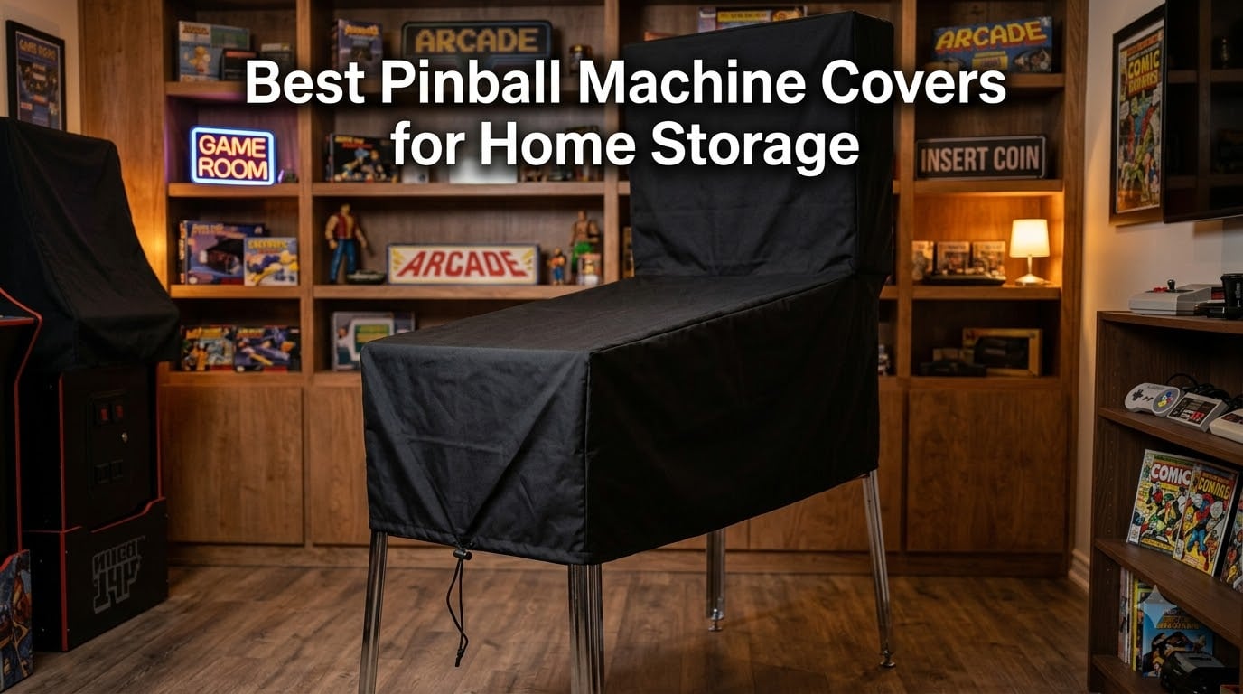 Best Pinball Machine Covers for Home Storage