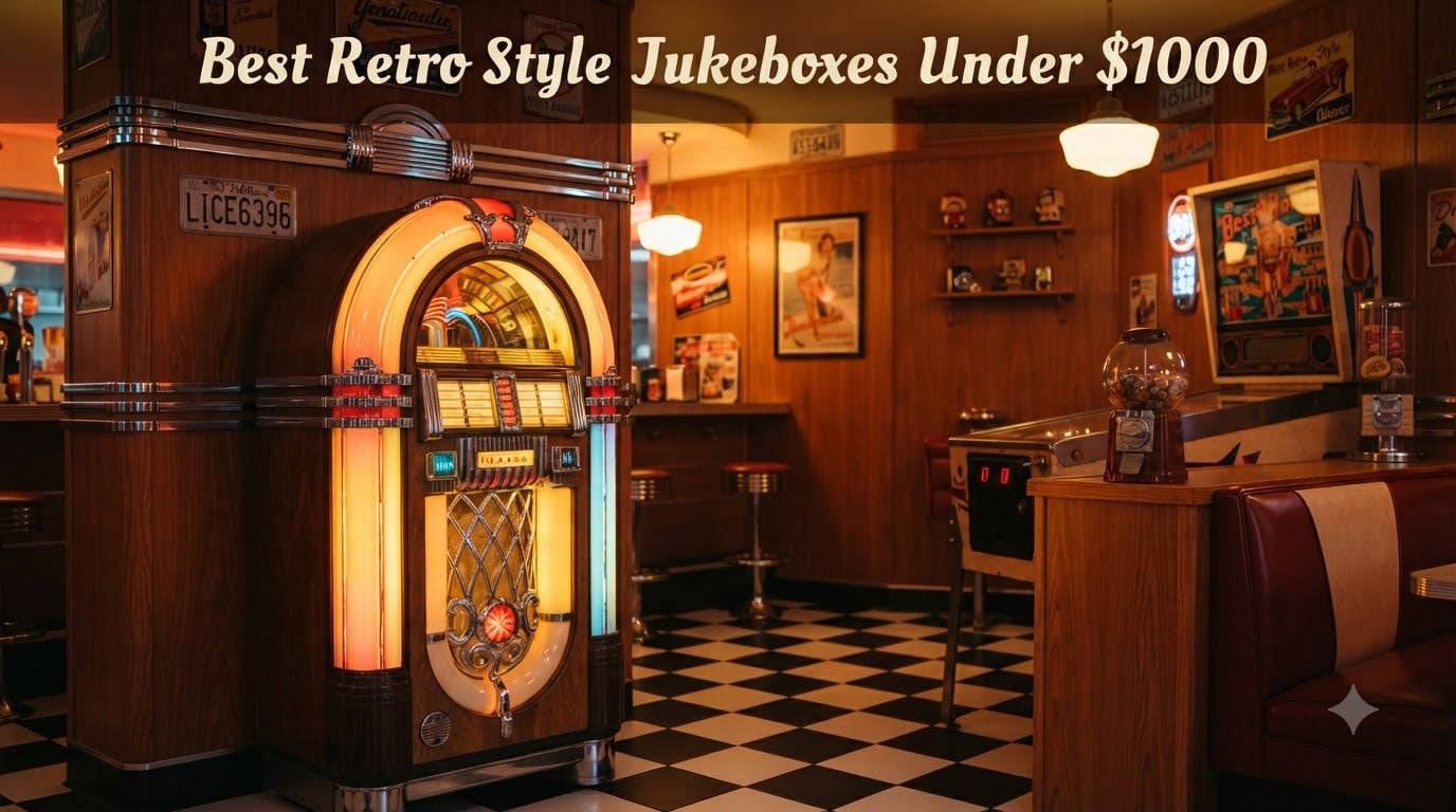 Best Retro Style Jukeboxes Under $1000
