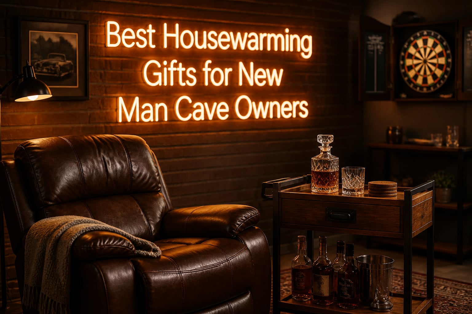 Best Housewarming Gifts for New Man Cave Owners