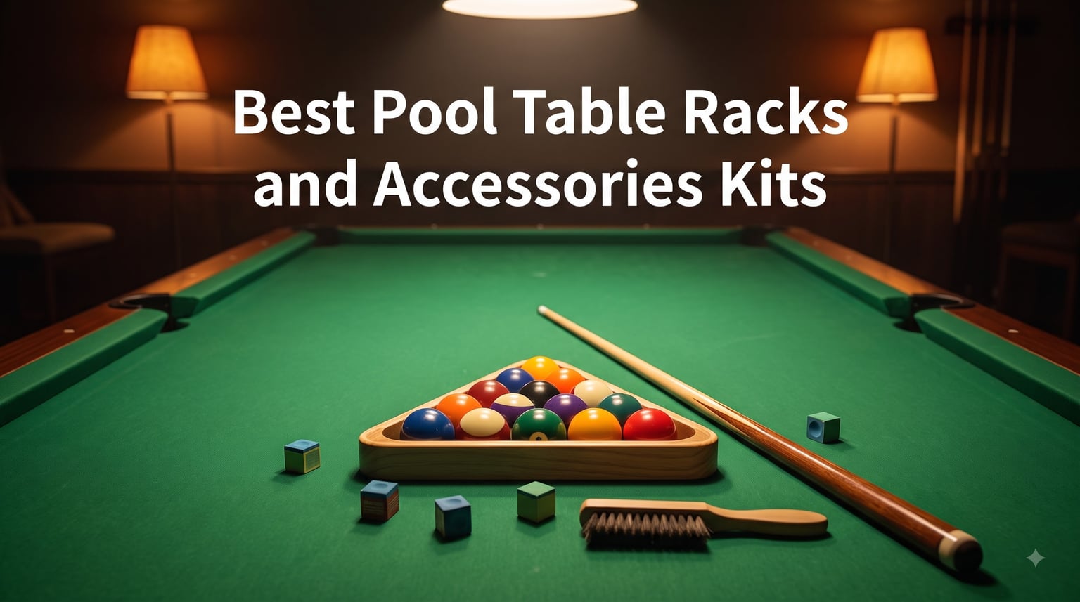 Best Pool Table Racks and Accessories Kits