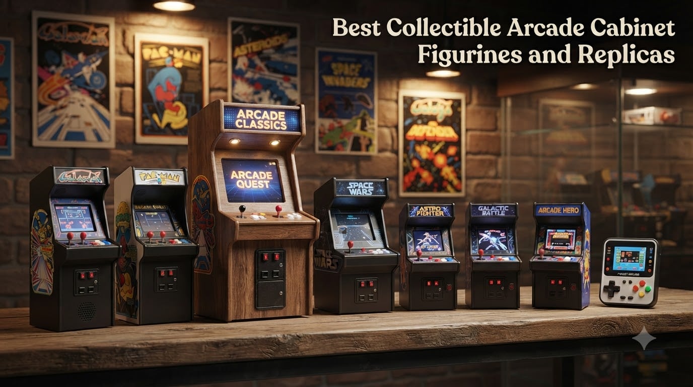 Best Collectible Arcade Cabinet Figurines and Replicas