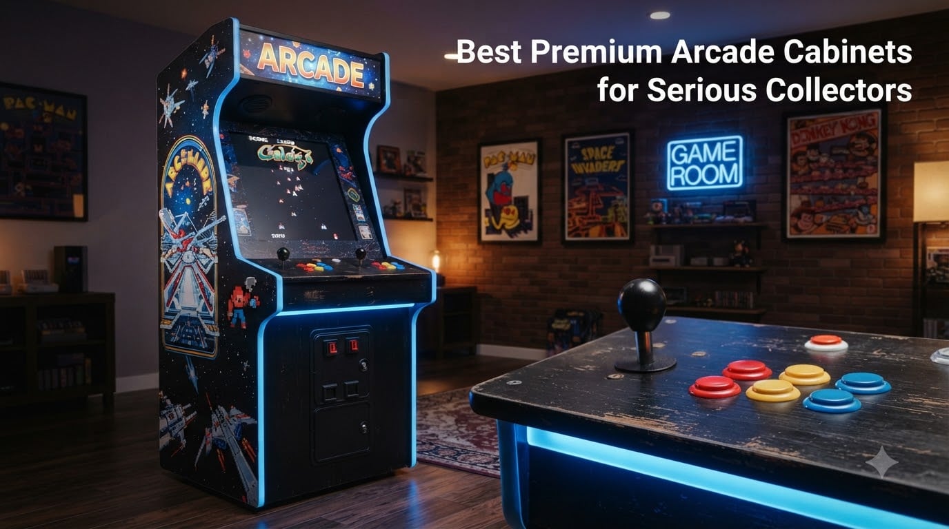 Best Premium Arcade Cabinets for Serious Collectors