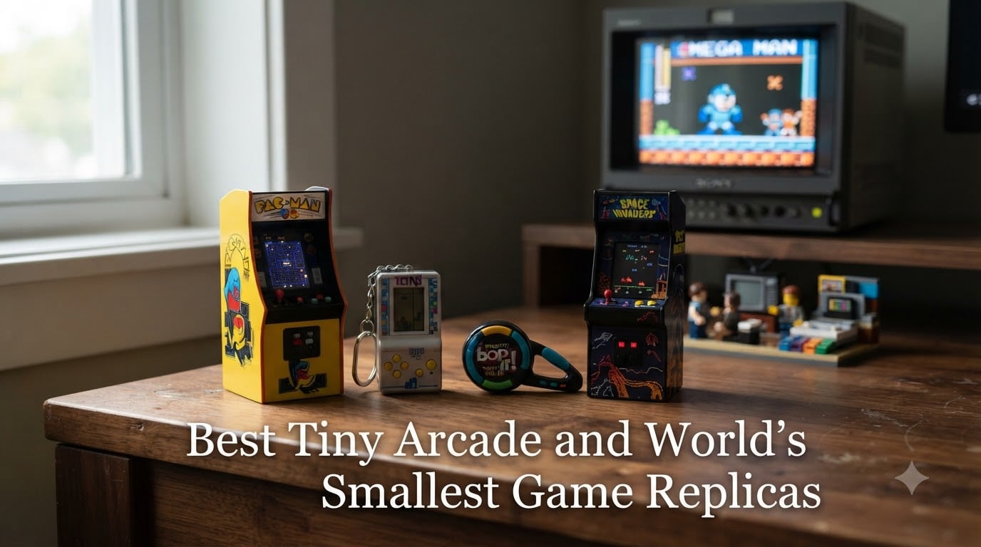 Best Tiny Arcade and World's Smallest Game Replicas