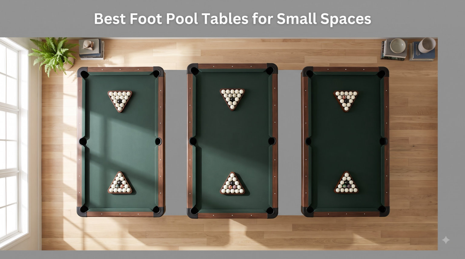 Best 7 Foot Pool Tables for Small Spaces