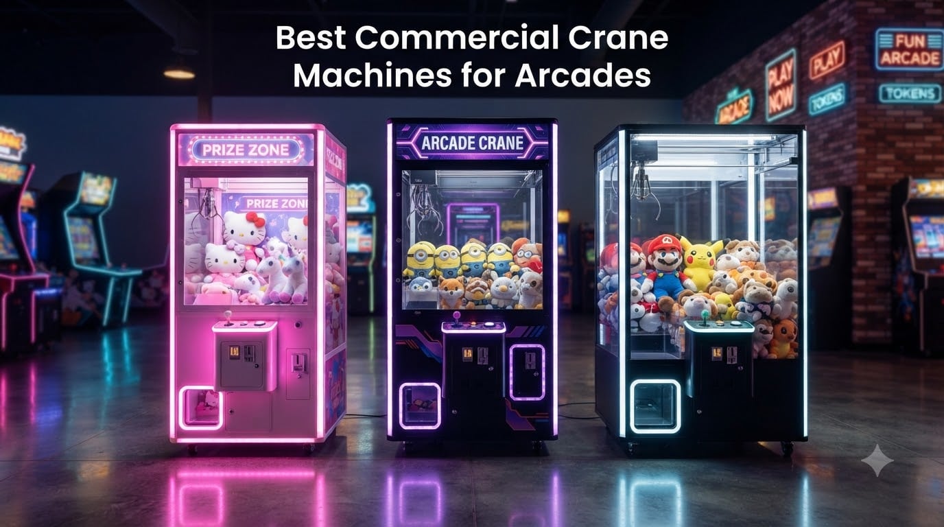 Best Commercial Crane Machines for Arcades