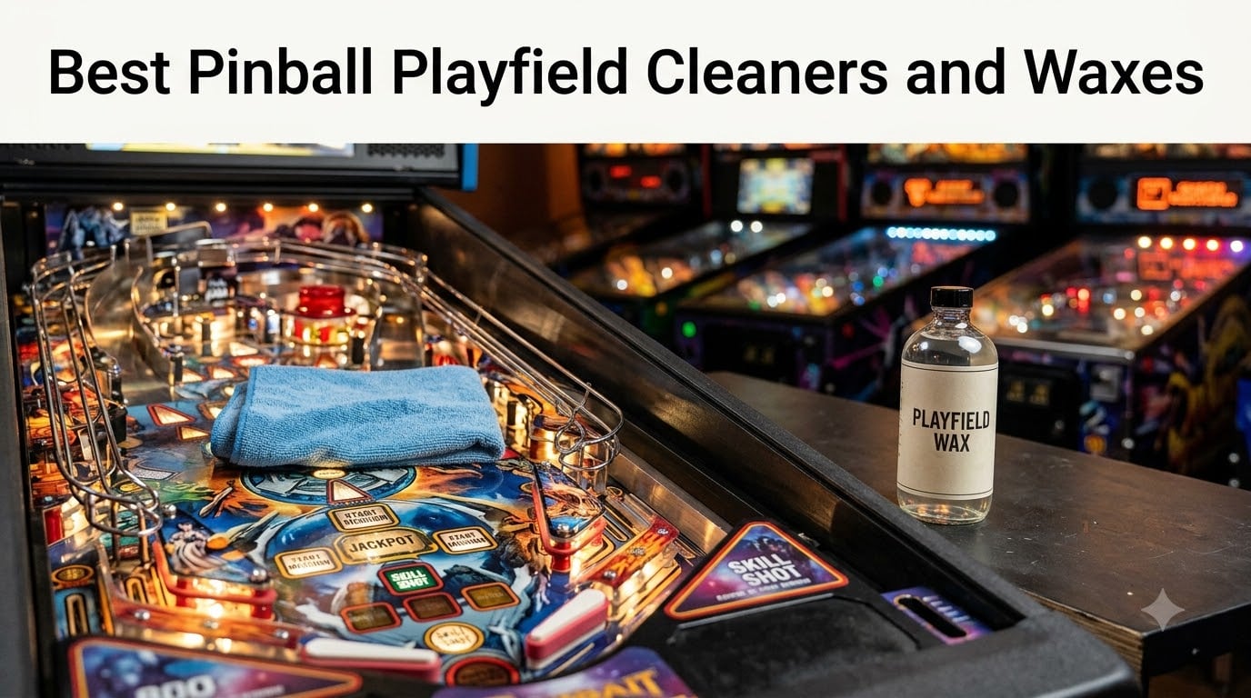 Best Pinball Playfield Cleaners and Waxes